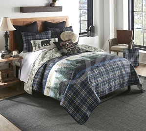 Bear Walk Plaid Quilt